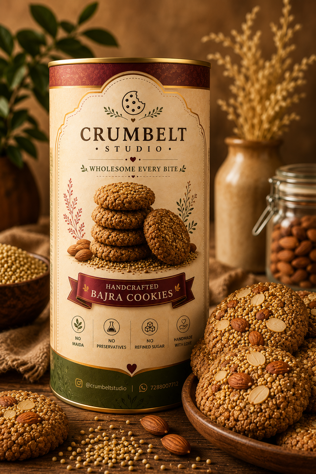 Bajra Cookies